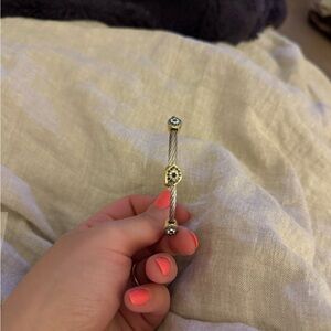 Elegant Gold and Silver Women's Bracelet